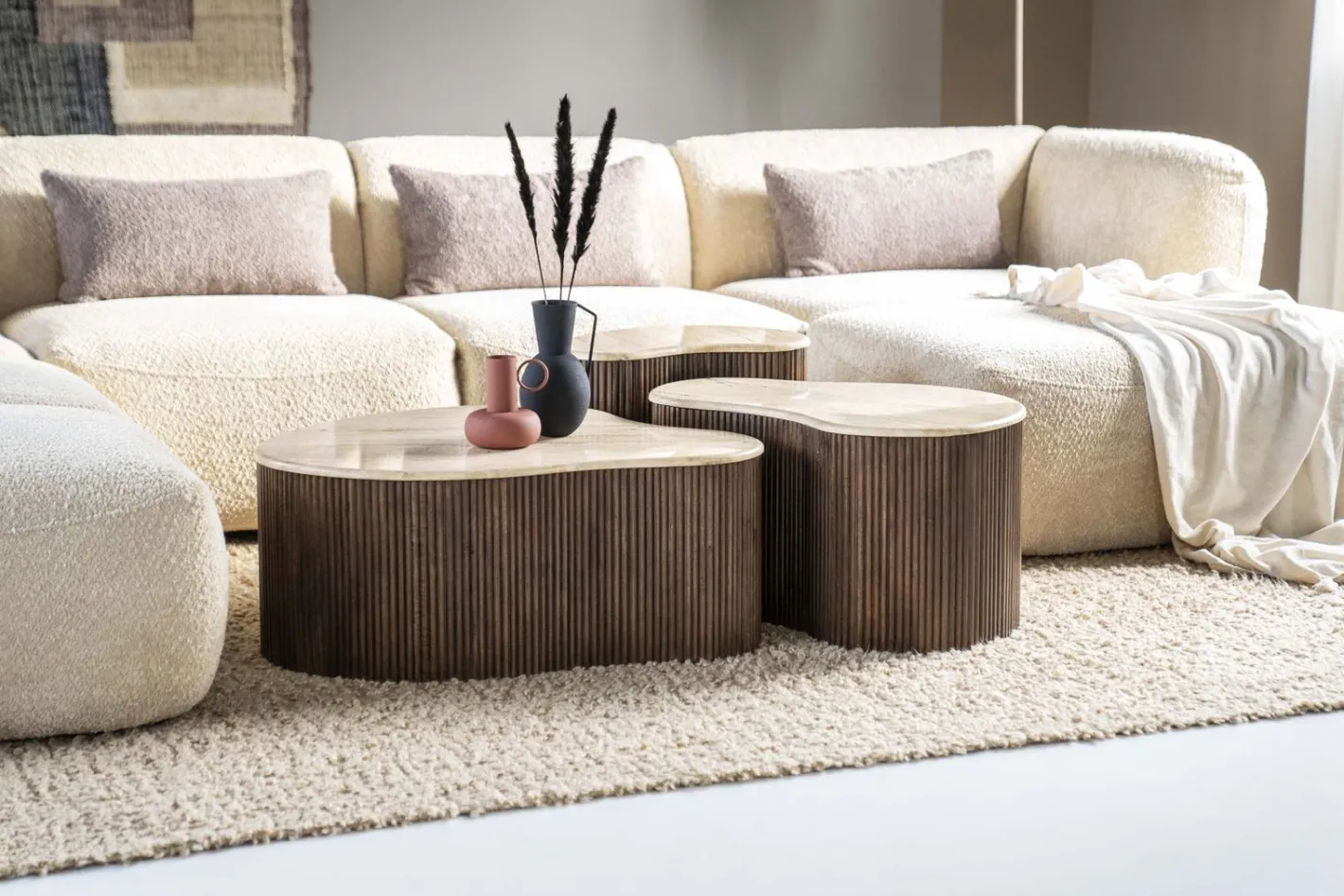 Best Eleonora Mari Salontafel Beige, Bruin
