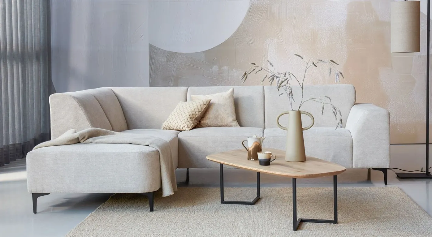 Eijerkamp Collectie Marijn Links Hoekbank Natural