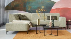 Best Eijerkamp Collectie Marijn Links Hoekbank Green
