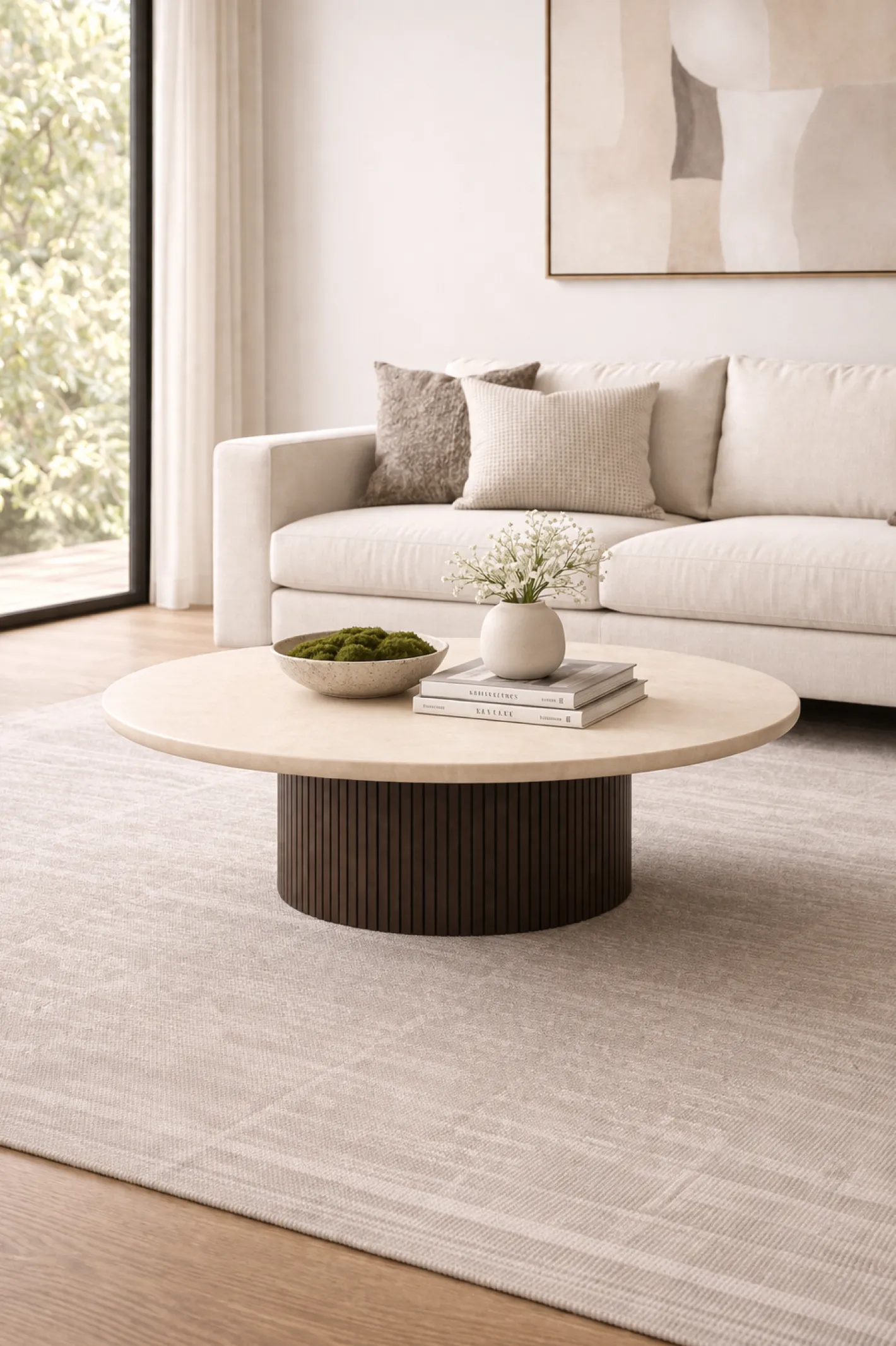 Hot DTP Home Maroon Salontafel Naturel