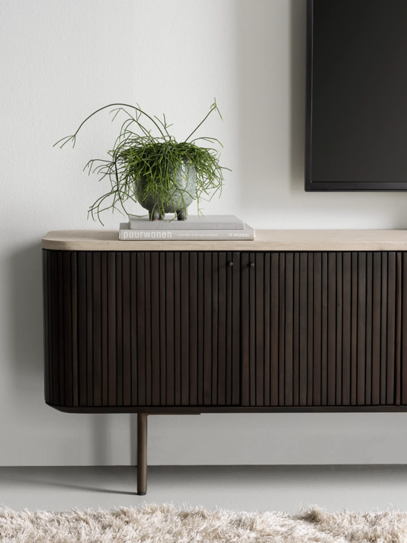 Hot DTP Home Maroon Tv-meubel Bruin