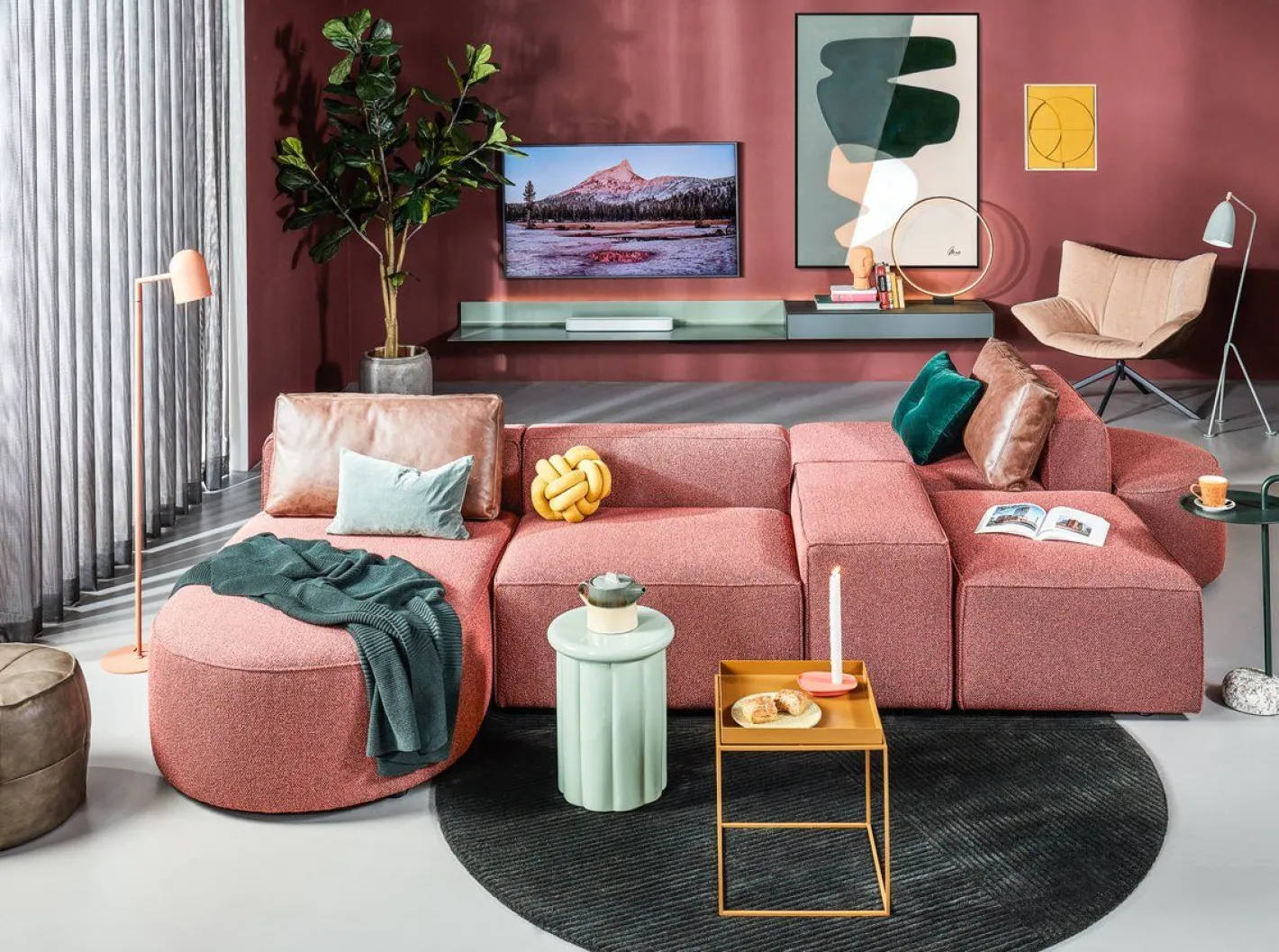 Discount It's about RoMi Marseille Vloerlamp Terra