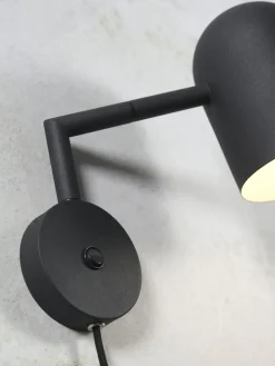 It's about RoMi Marseille Wandlamp zwart