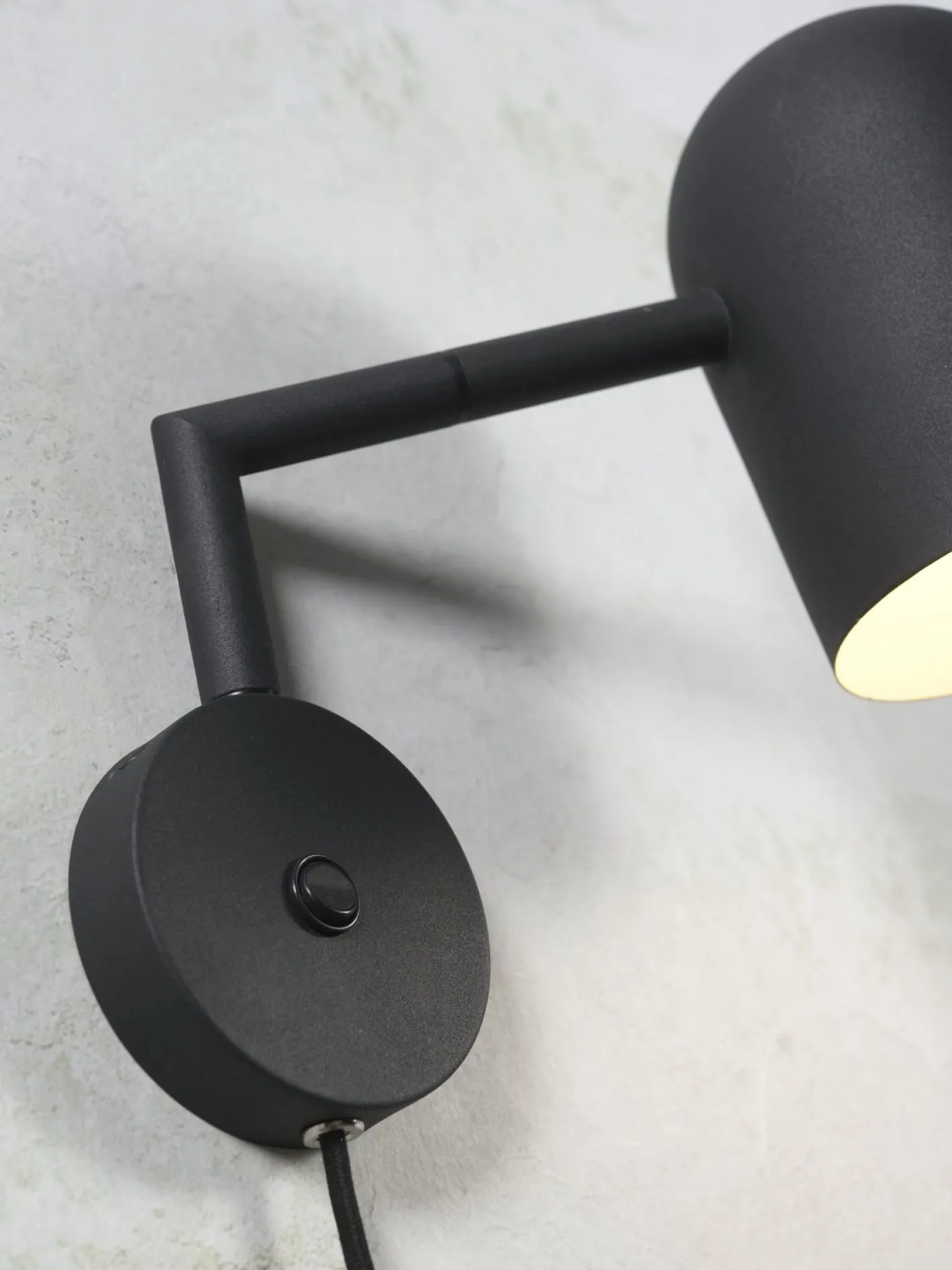 It's about RoMi Marseille Wandlamp zwart