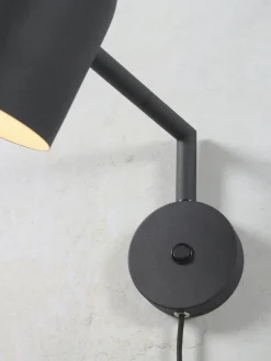 It's about RoMi Marseille Wandlamp zwart