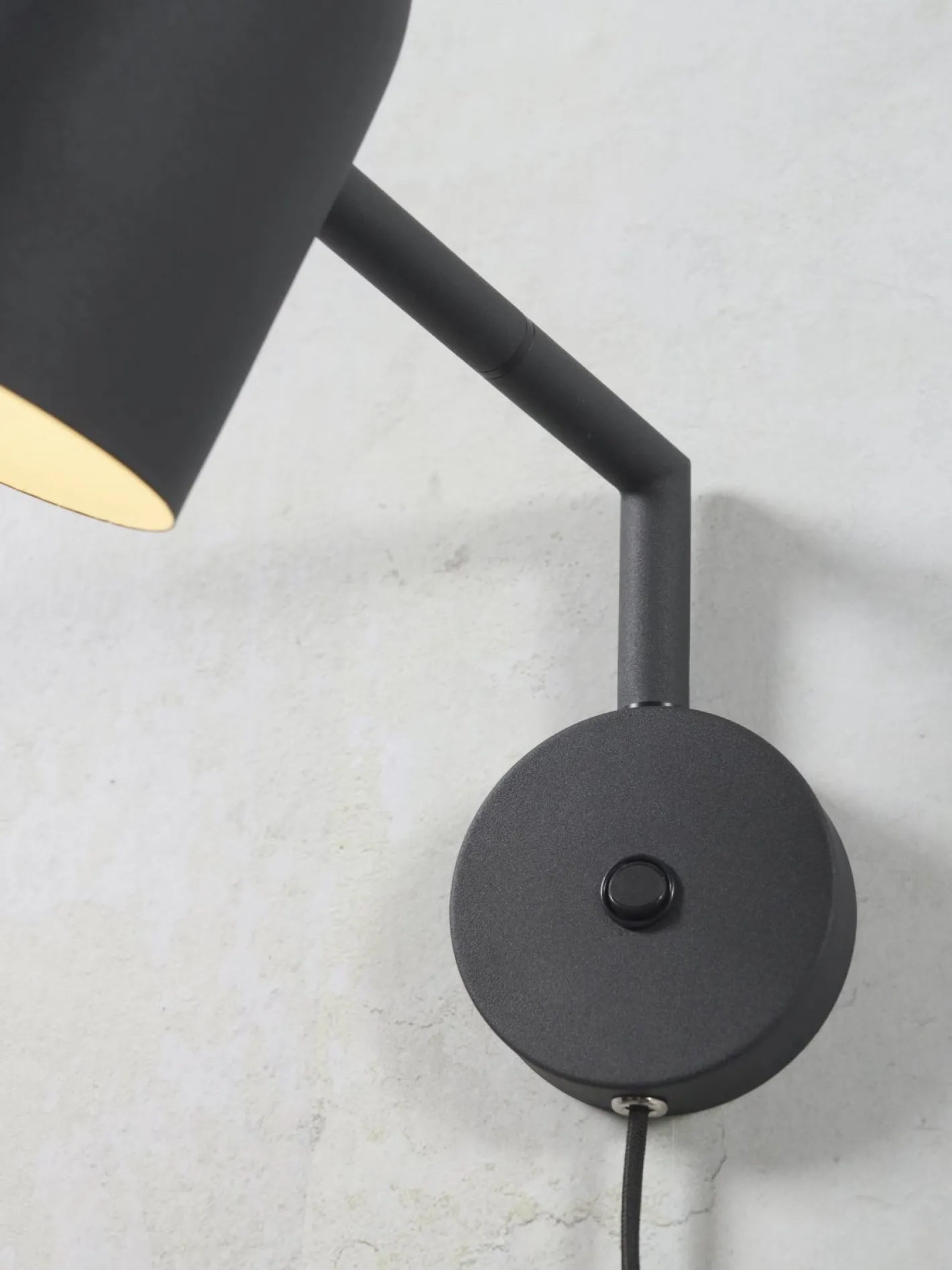 It's about RoMi Marseille Wandlamp zwart