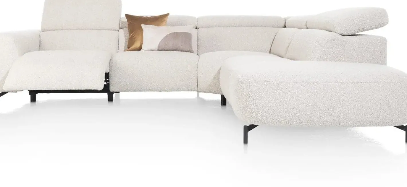 Henders en Hazel Martano Hoekbank Creme