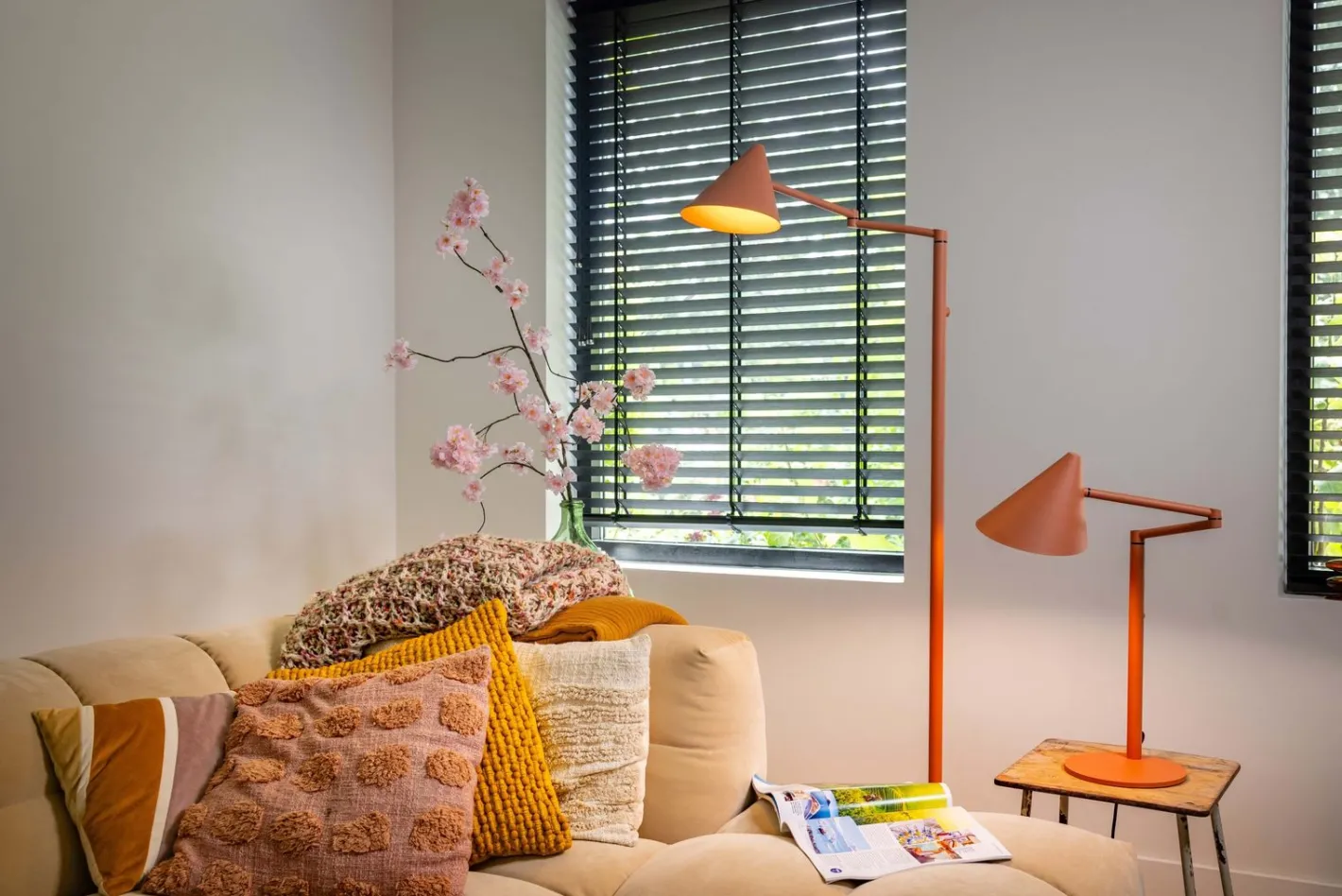 Sale Eijerkamp Collectie Marvis Vloerlamp Oranje