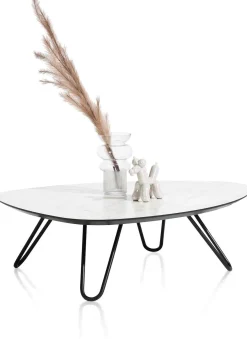 Online XOOON Masura Laag Salontafel Wit marmer