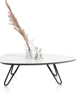 Online XOOON Masura Laag Salontafel Wit marmer