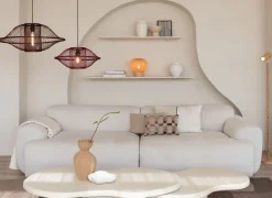 Good&Mojo Maui Hanglamp Burgundy