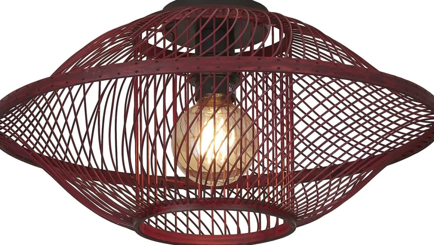 Online Good&Mojo Maui Plafondlamp Burgundy
