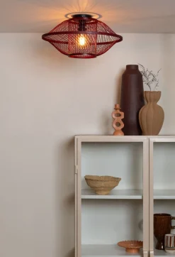 Online Good&Mojo Maui Plafondlamp Burgundy