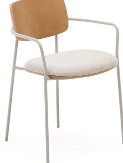 Discount Kave Home Maureen Eetkamerstoel Beige, Naturel