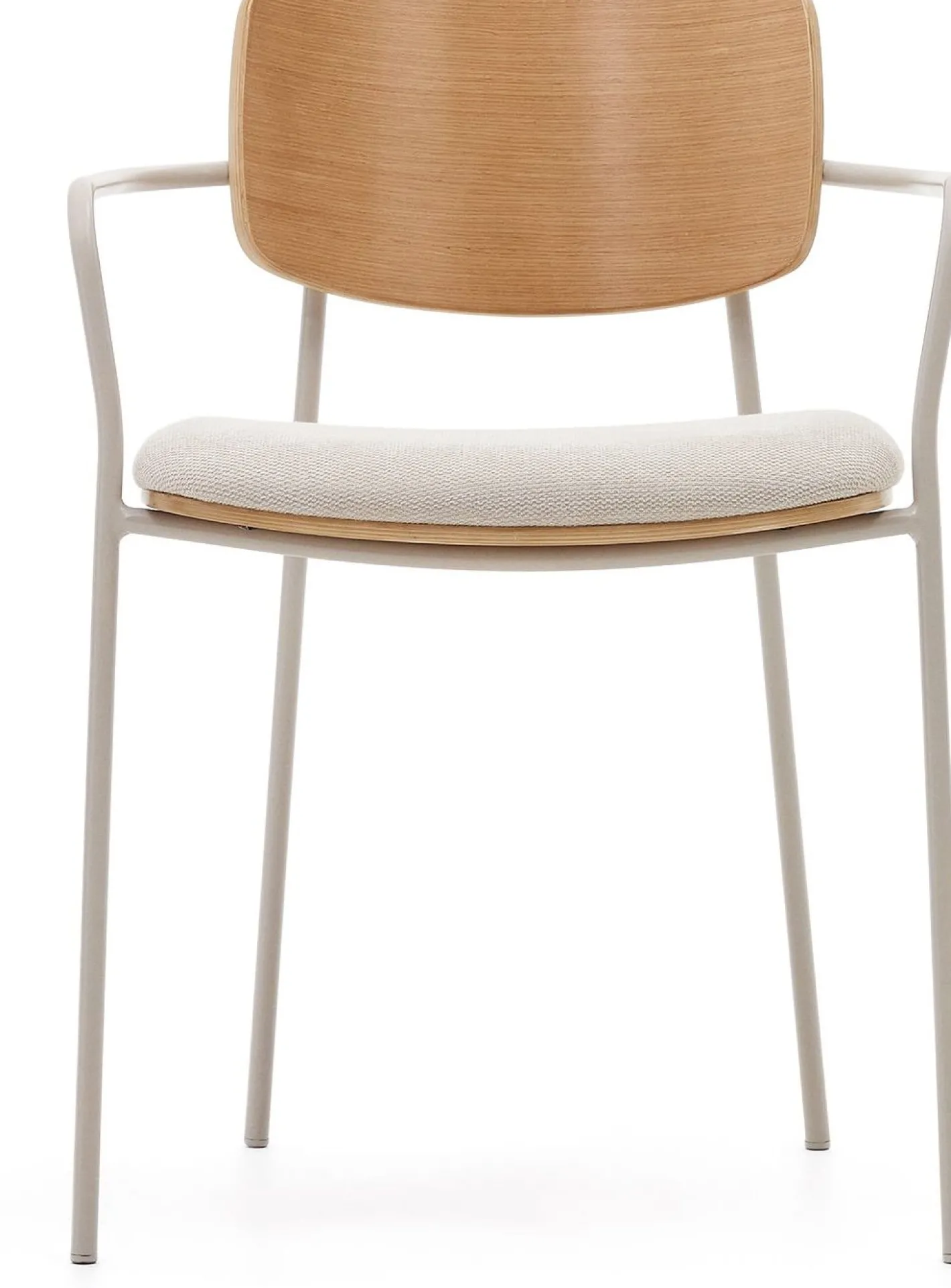 Discount Kave Home Maureen Eetkamerstoel Beige, Naturel