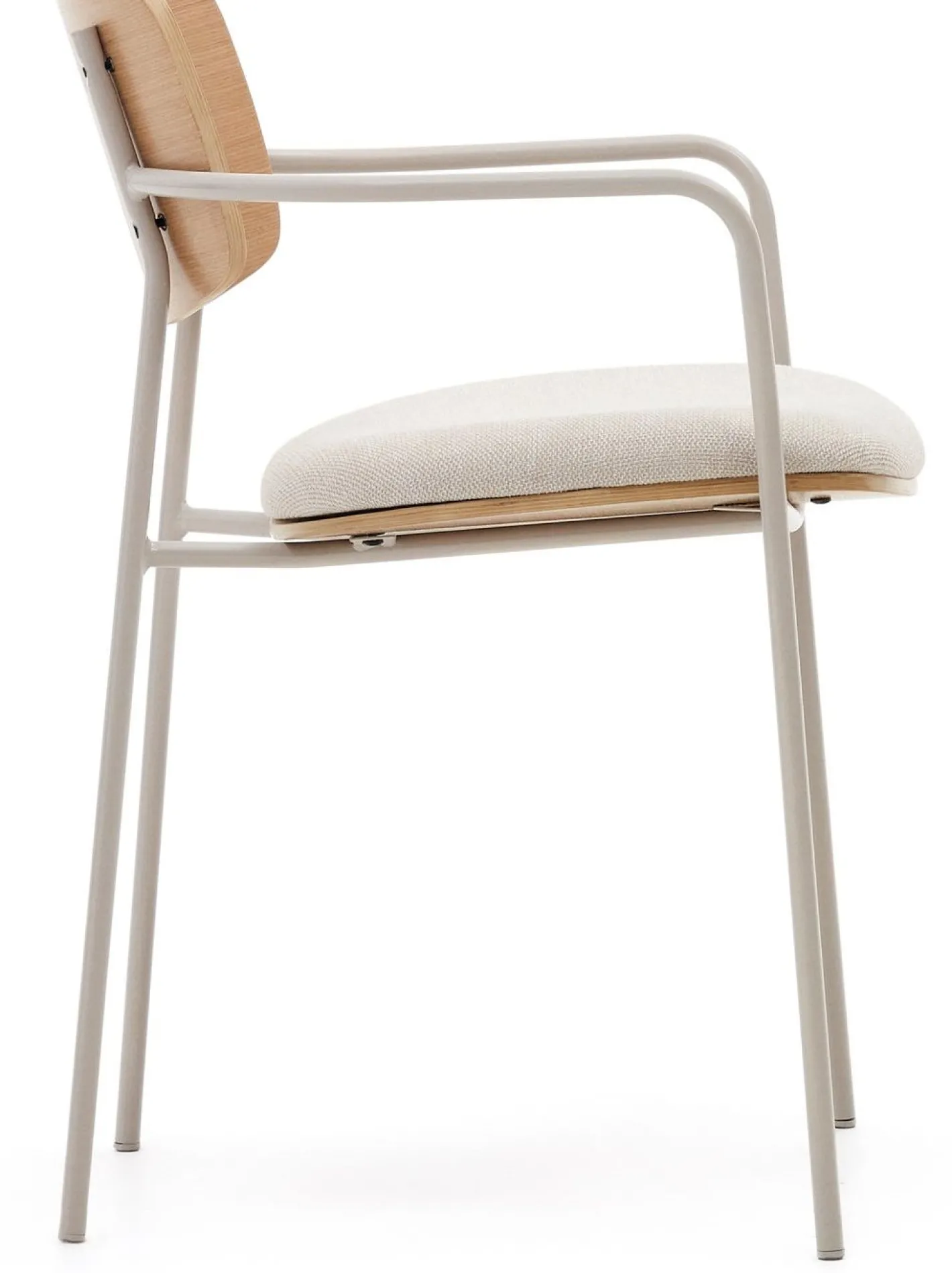 Discount Kave Home Maureen Eetkamerstoel Beige, Naturel