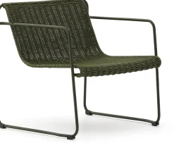 Online Kave Home Maurina Outdoor Fauteuil Donkergroen