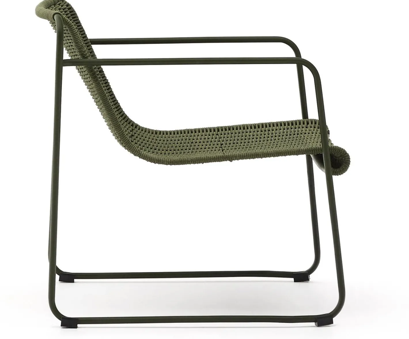 Online Kave Home Maurina Outdoor Fauteuil Donkergroen
