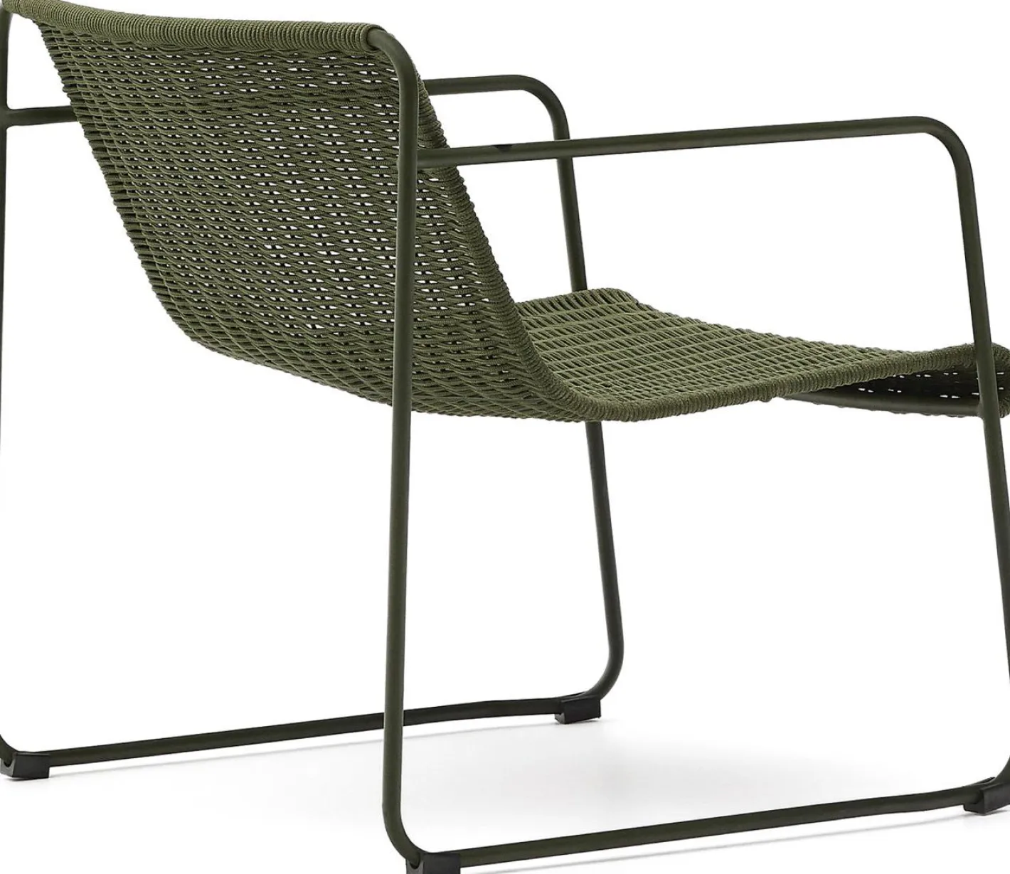 Online Kave Home Maurina Outdoor Fauteuil Donkergroen
