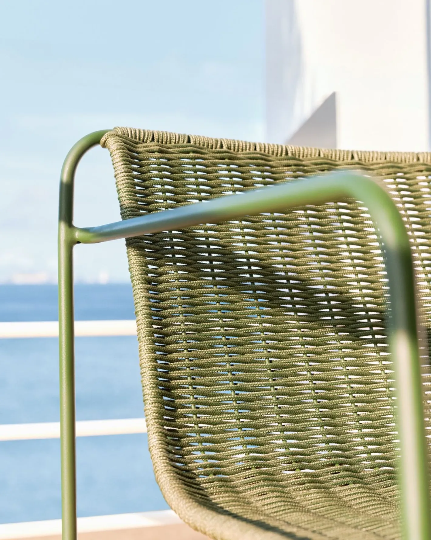 Online Kave Home Maurina Outdoor Fauteuil Donkergroen