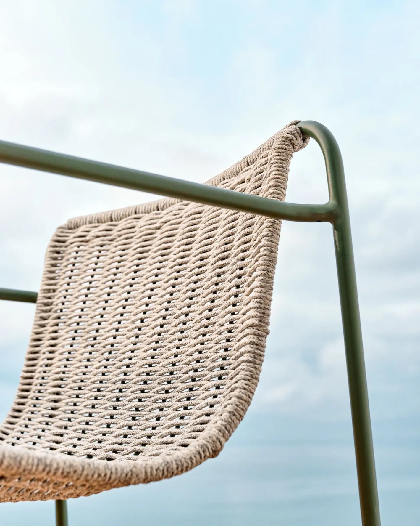 Online Kave Home Maurina Tuinstoel Grijs, Groen