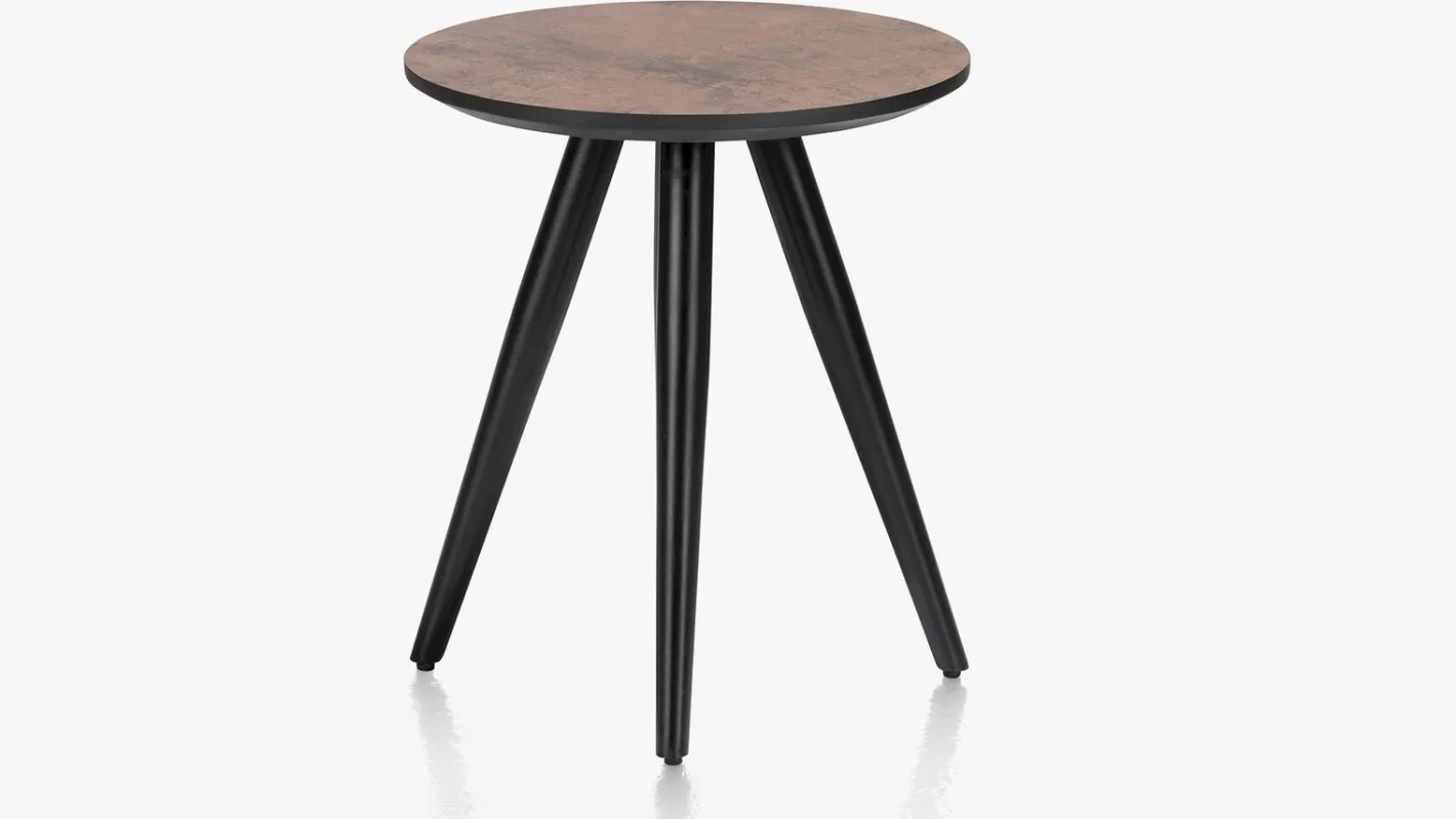 Clearance Henders en Hazel Maze L Bijzettafel Roest