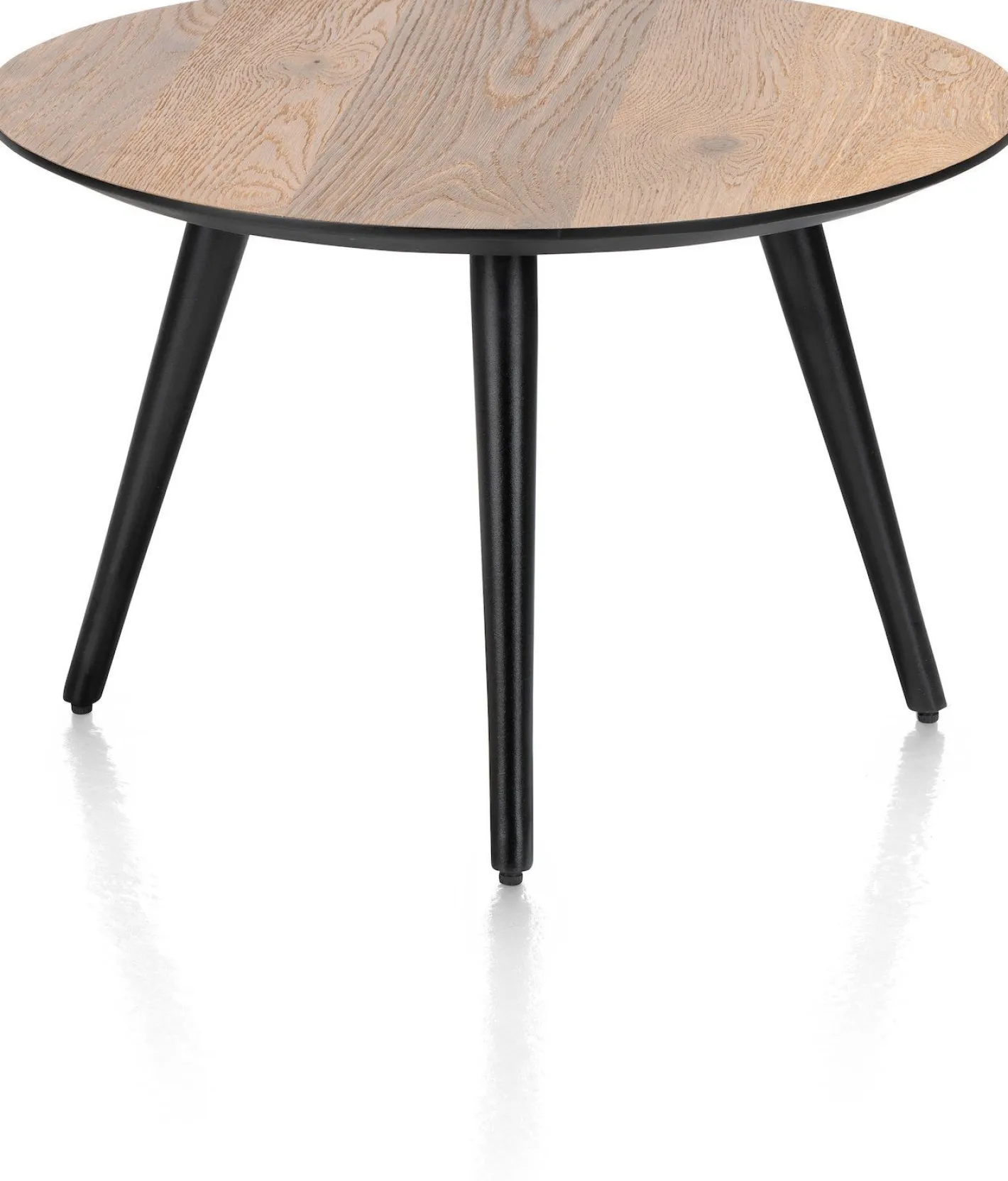 Discount Henders en Hazel Maze Rond M Salontafel Railway Brown