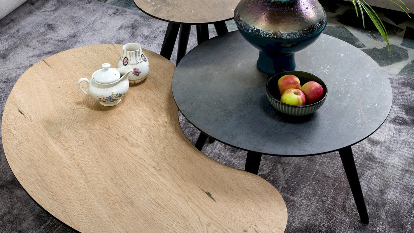 Online Henders en Hazel Maze Rond M Salontafel Antraciet