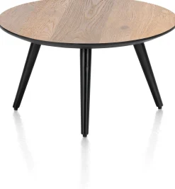 Discount Henders en Hazel Maze Rond S Salontafel Railway Brown
