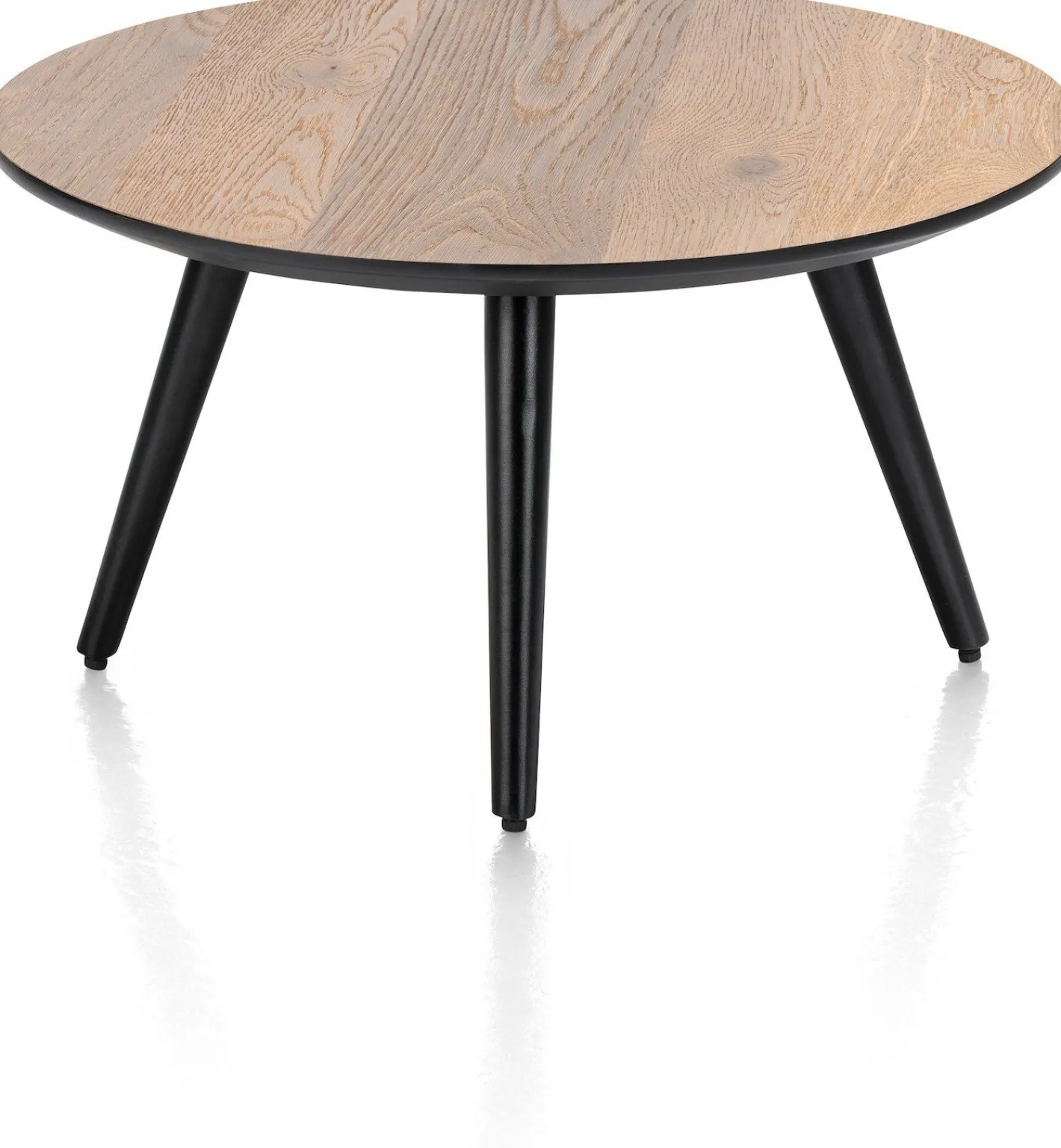 Discount Henders en Hazel Maze Rond S Salontafel Railway Brown
