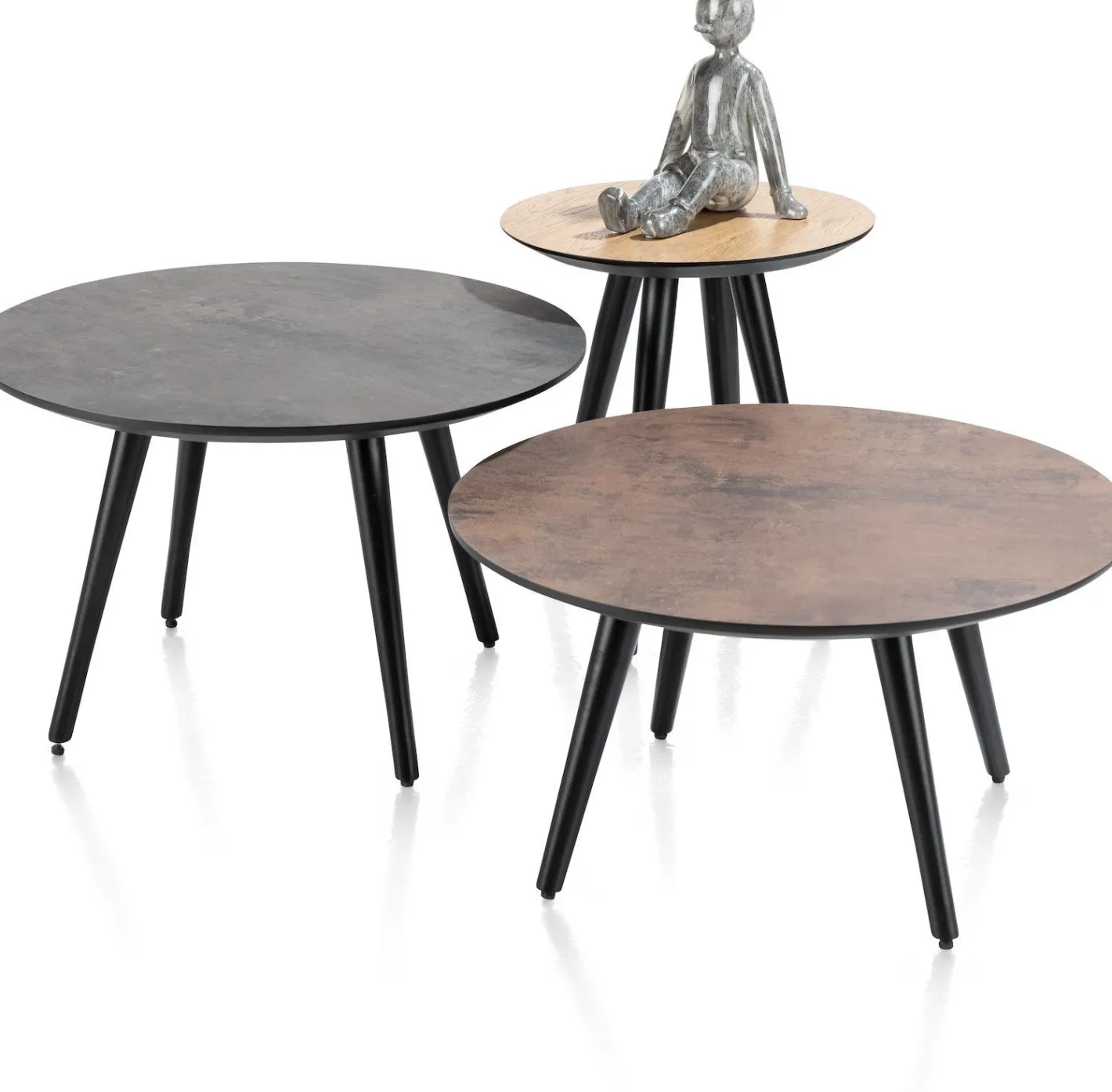 Online Henders en Hazel Maze Rond S Salontafel Roest