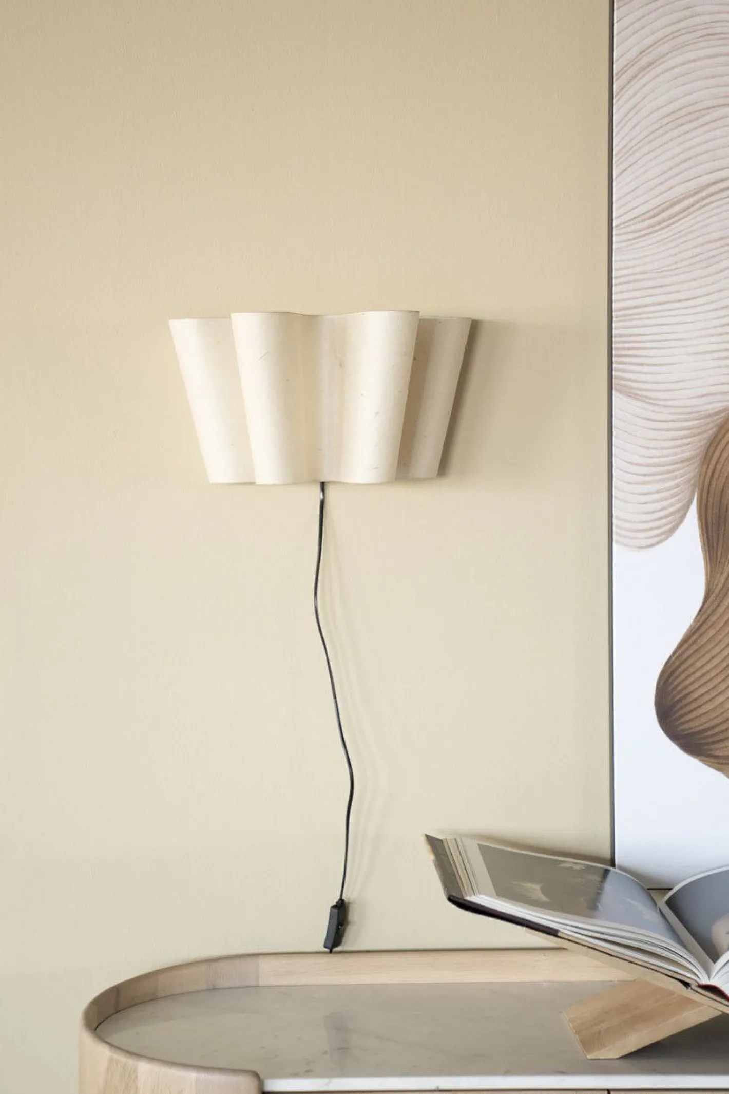 Clearance By Boo Meander Wandlamp Beige