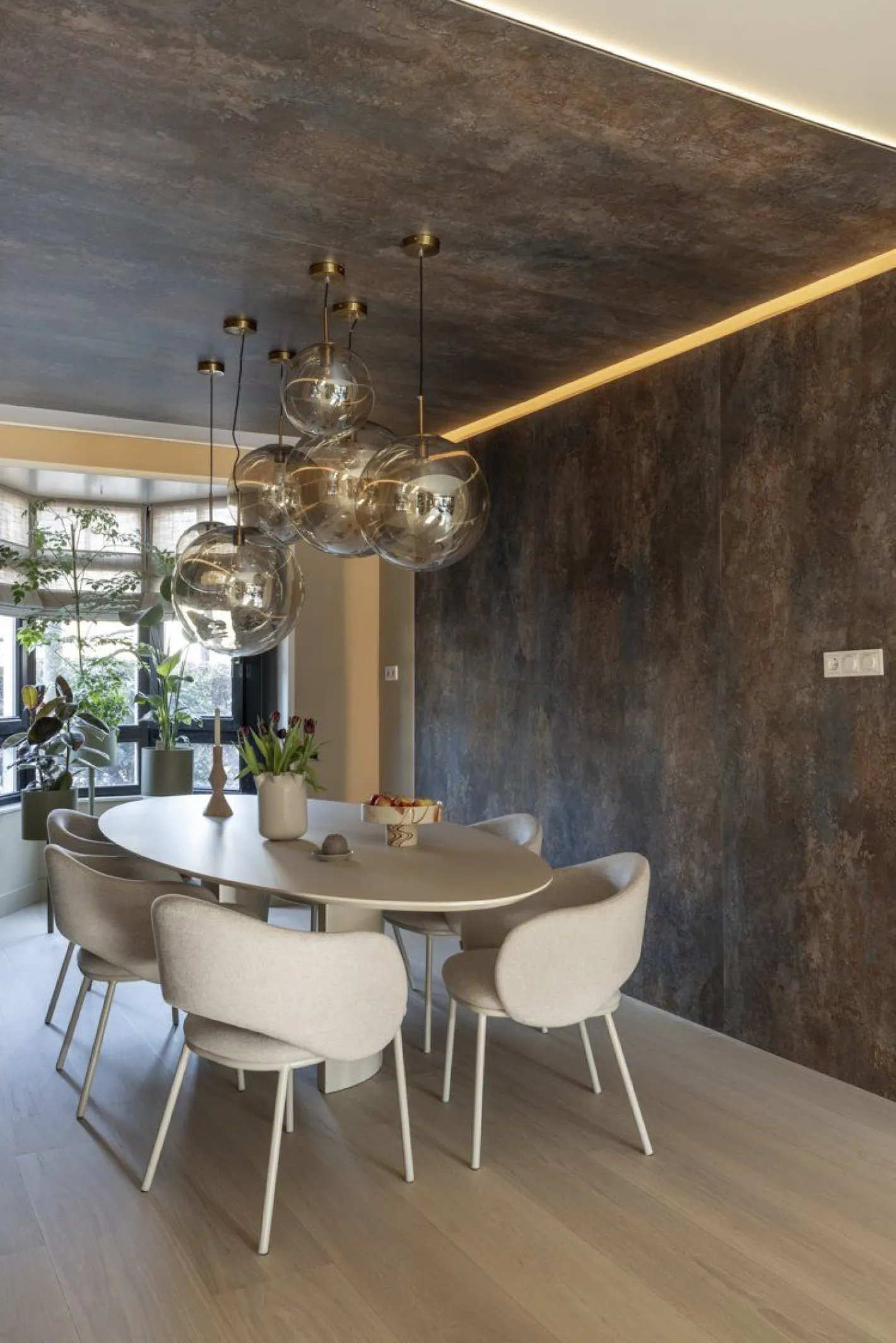 Trendhopper Medina Hanglamp Antiek Brons, Smoke