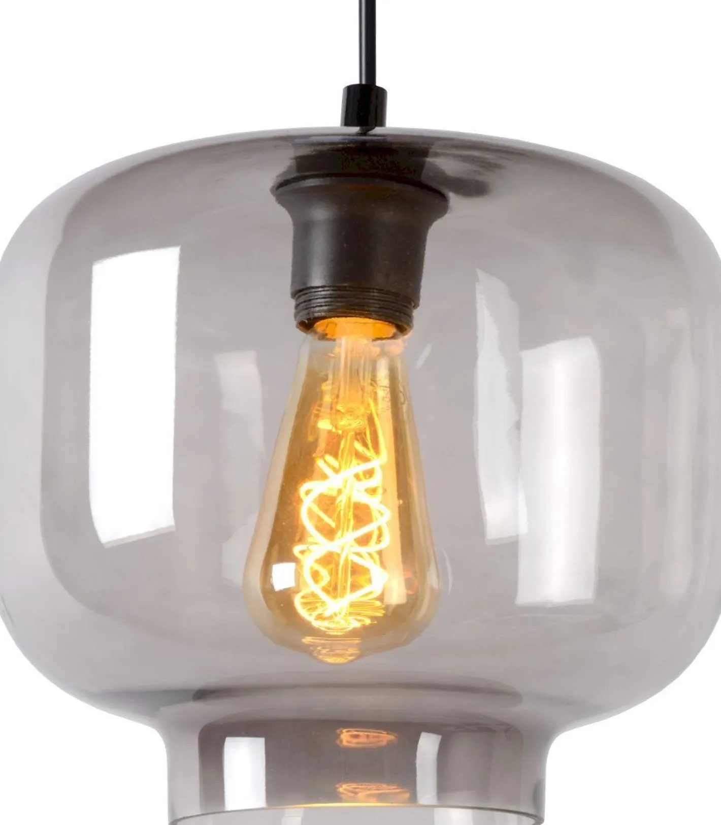 Hot Lucide Medine Hanglamp Zwart