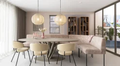 Clearance Dutchbone Meezan M Hanglamp Sand Grey