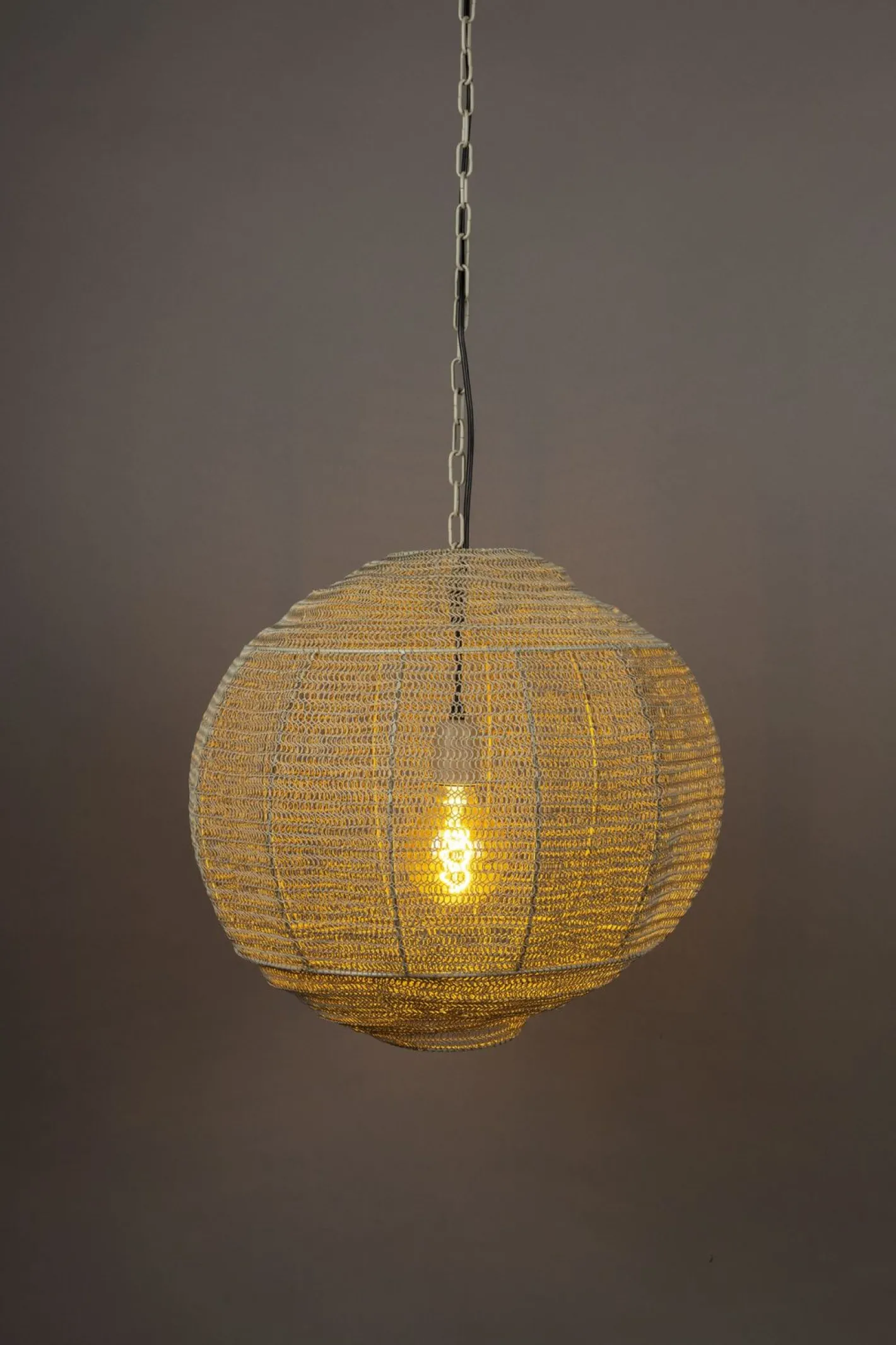 Clearance Dutchbone Meezan M Hanglamp Sand Grey