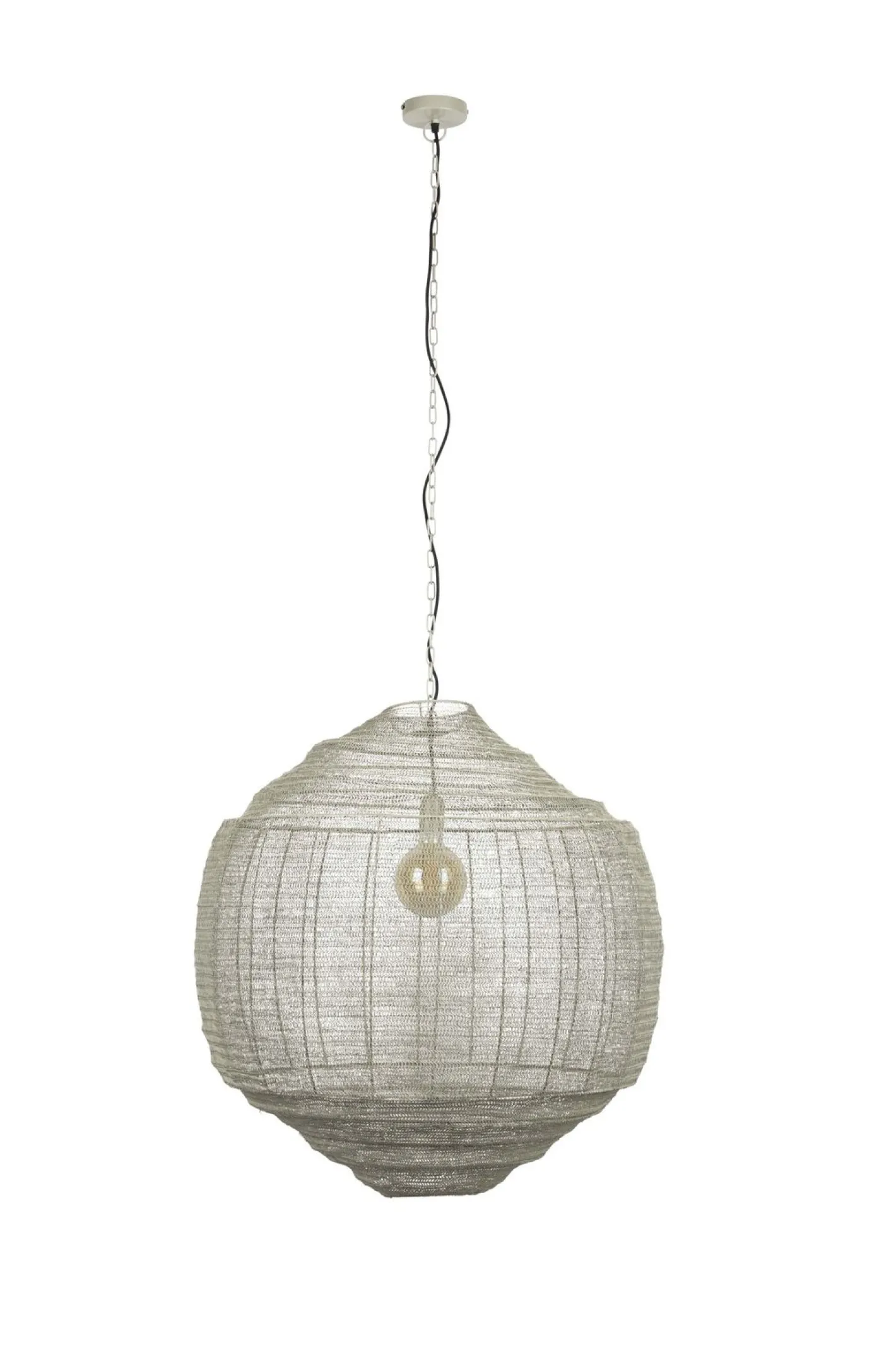 Clearance Dutchbone Meezan XL Hanglamp Sand Grey