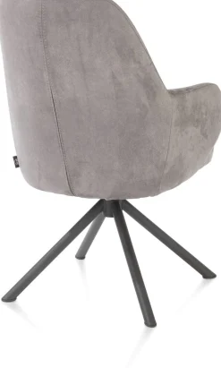Henders en Hazel Melle Armstoel Charcoal