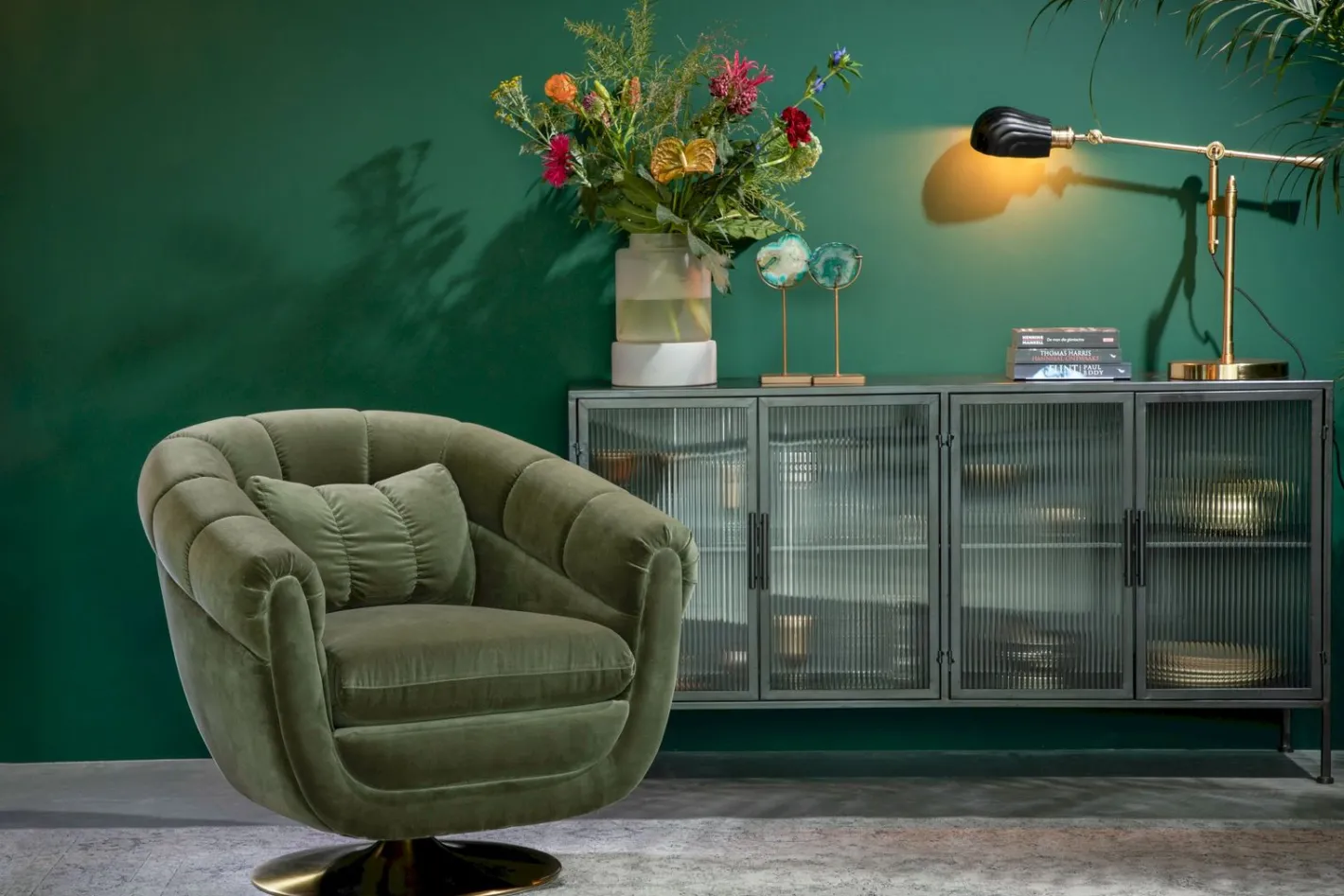 Dutchbone Member Fauteuil Olive