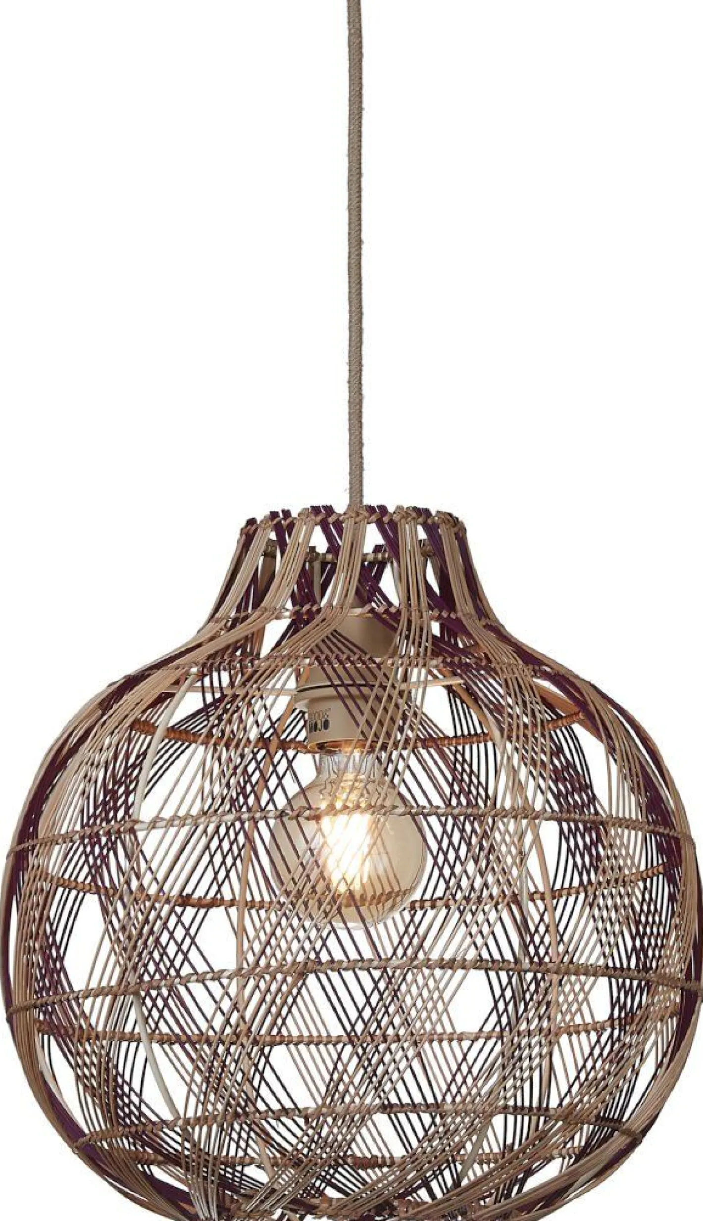 Good&Mojo Mendoza Hanglamp Natural, Brown