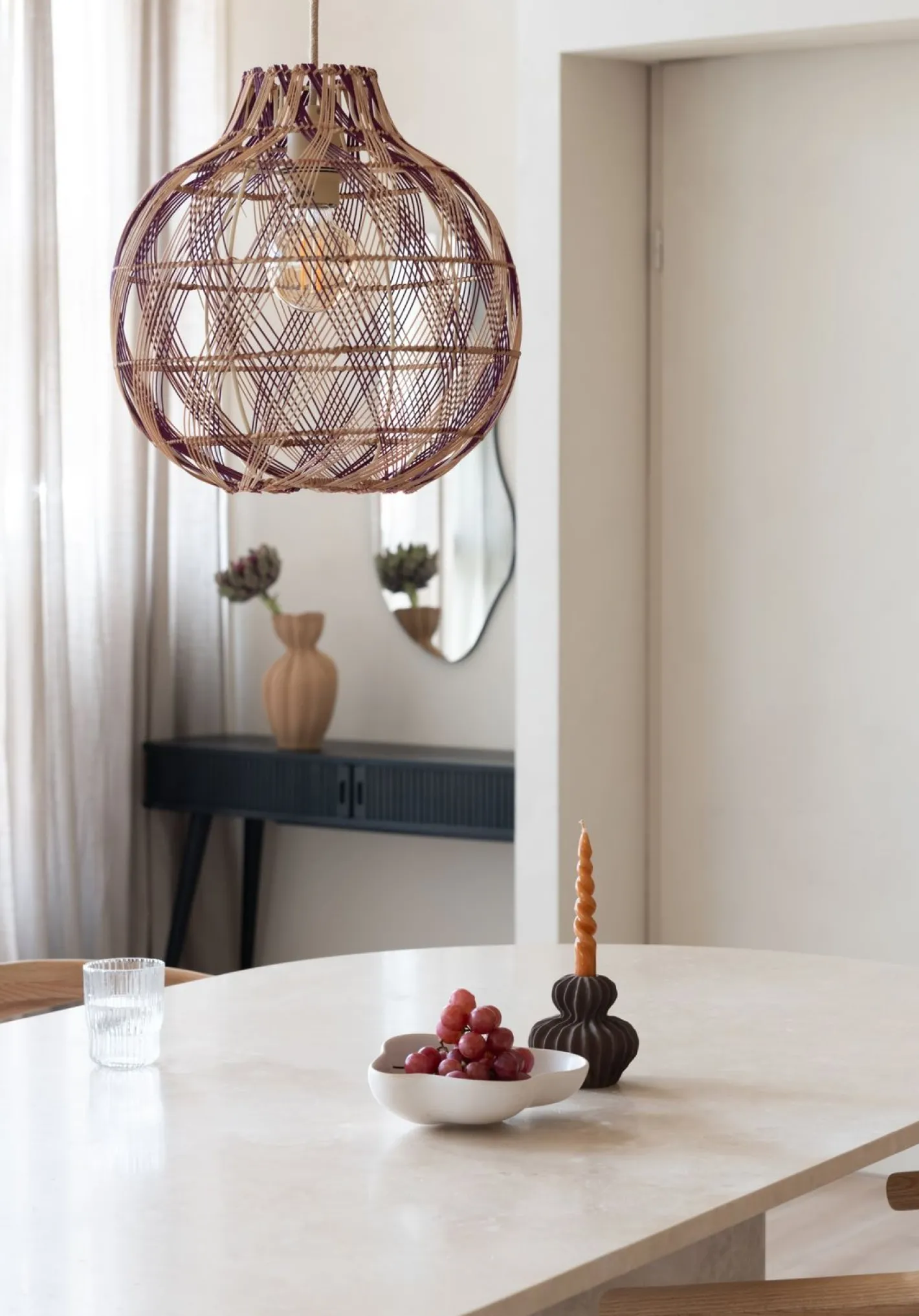 Good&Mojo Mendoza Hanglamp Natural, Brown