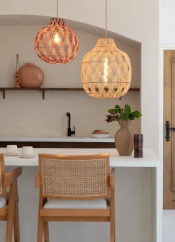 Good&Mojo Mendoza Hanglamp Natural, Brown