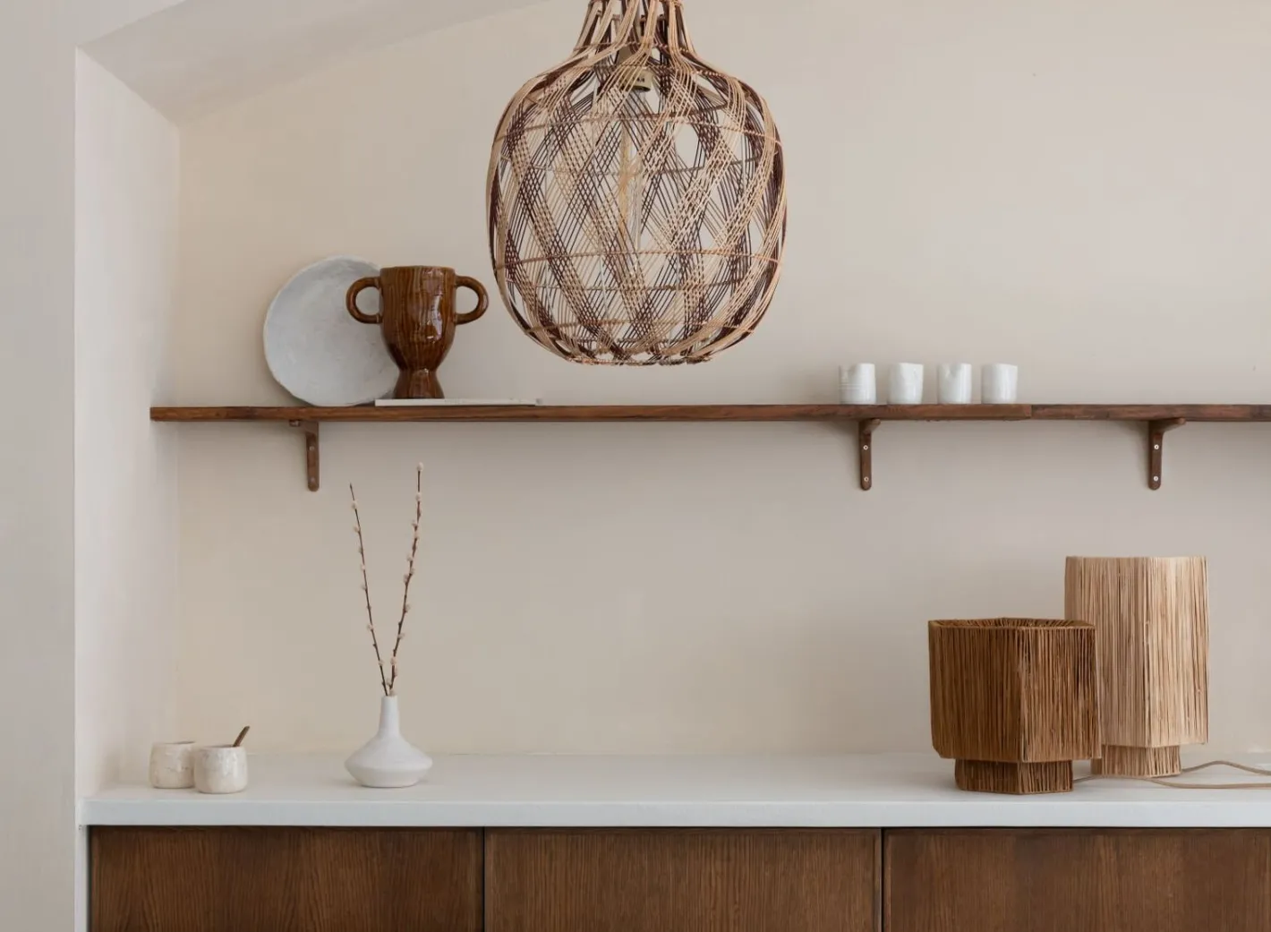 Clearance Good&Mojo Mendoza Hanglamp Natural, Brown