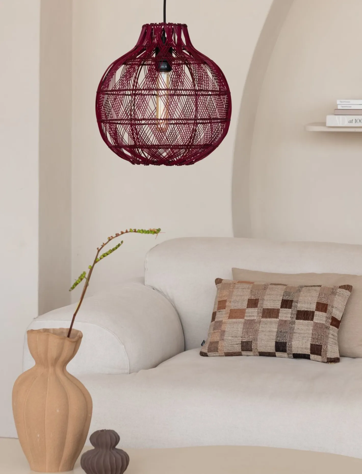 Best Good&Mojo Mendoza Hanglamp Burgundy