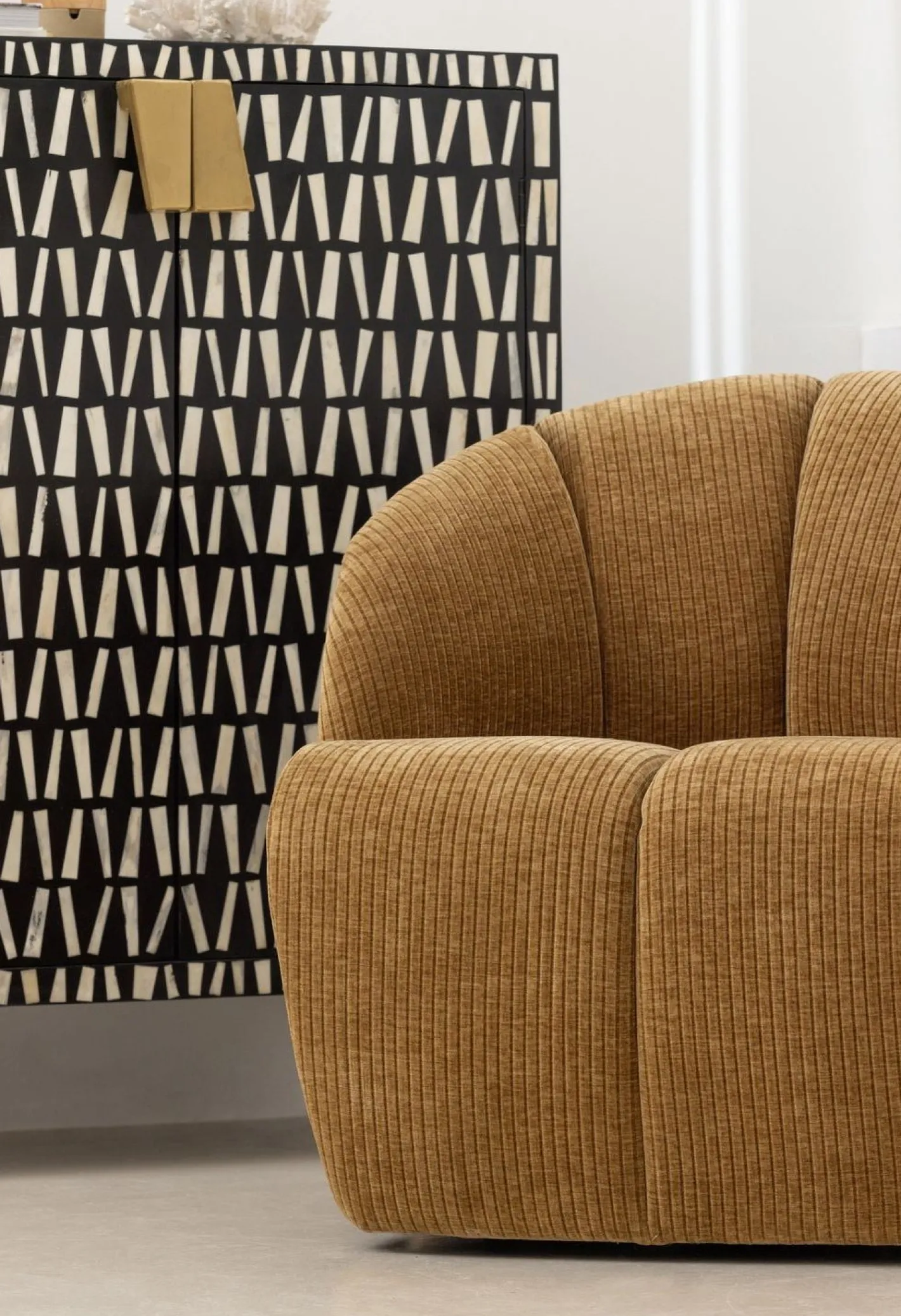 Discount WOOOD Menne Opbergkast Black White