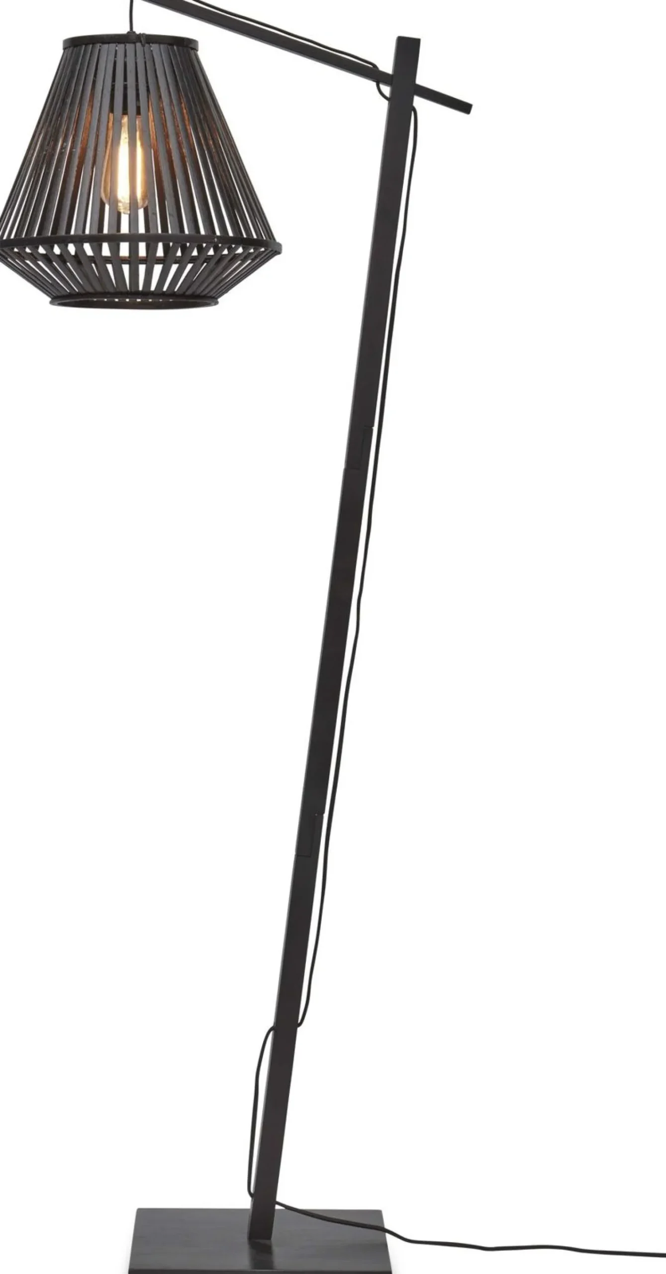 Discount Good&Mojo Merapi Vloerlamp Black