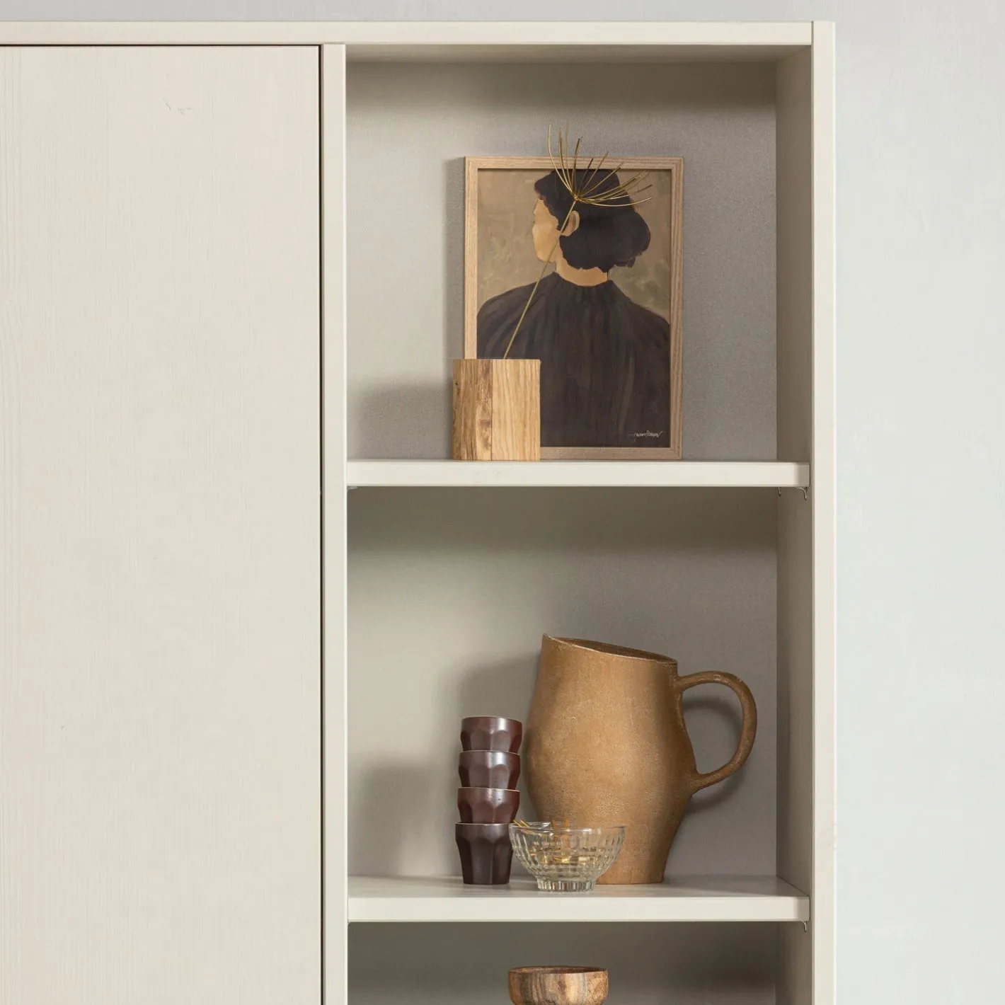 Clearance WOOOD Merel Opbergkast Dust