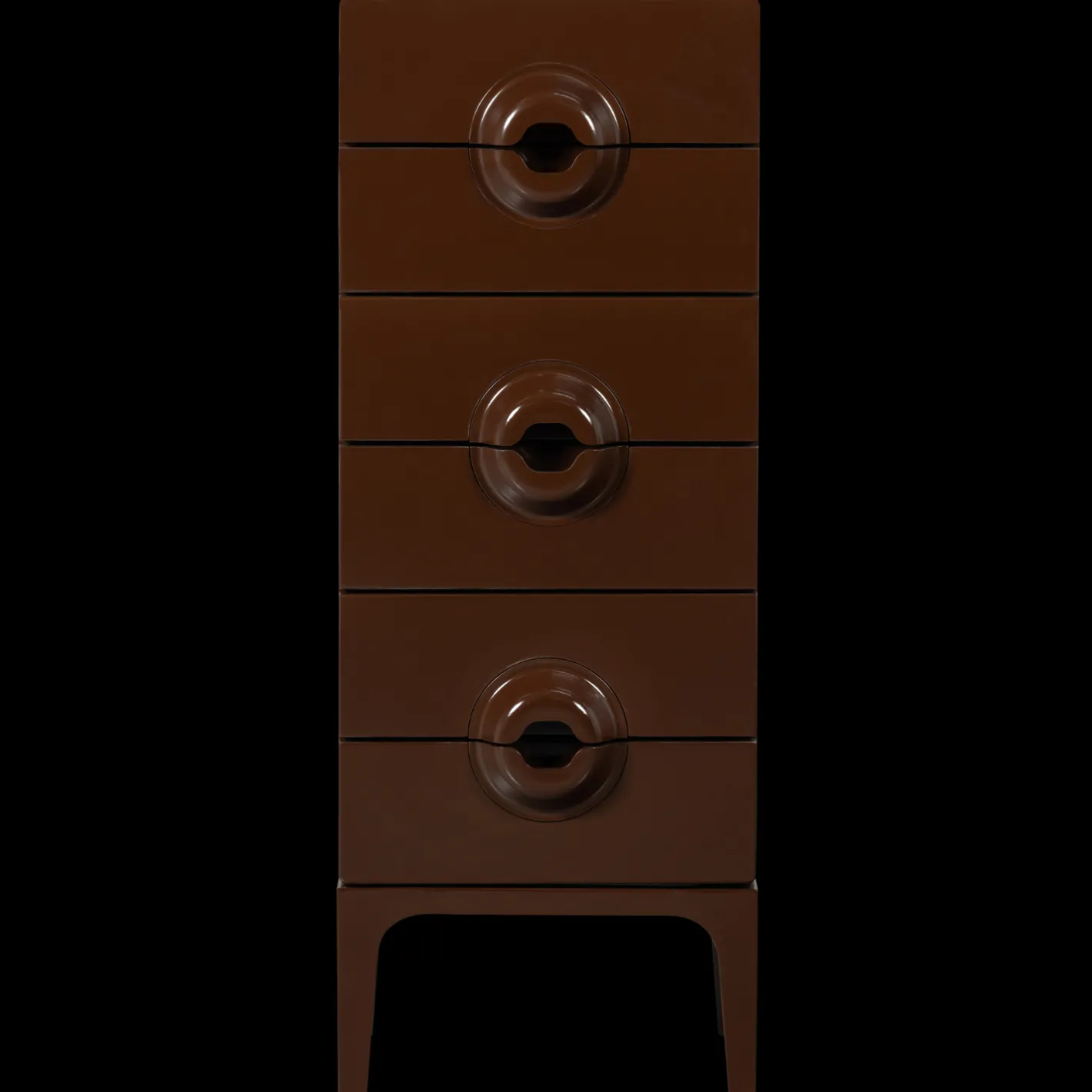 New WOOOD Merge Hoge Ladekast Brown, Red