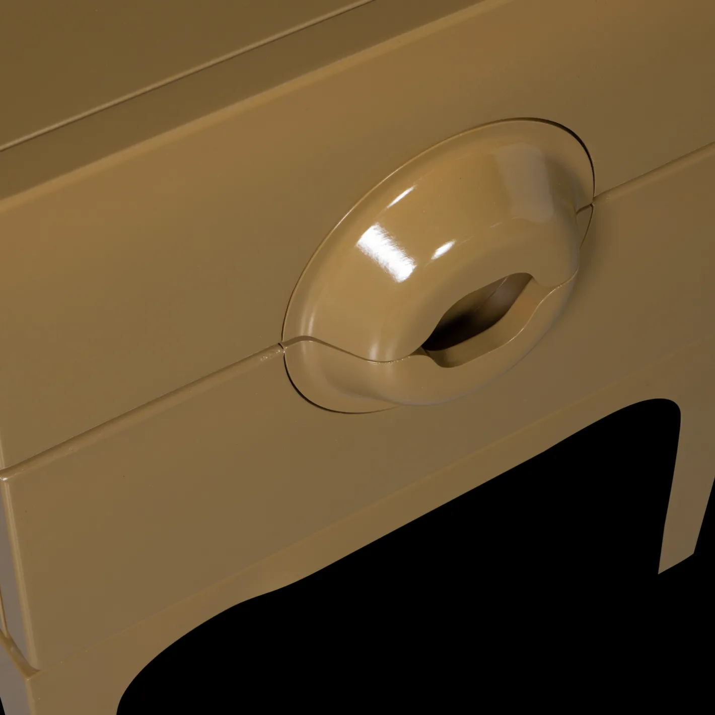 WOOOD Merge Nachtkastje Honey Yellow
