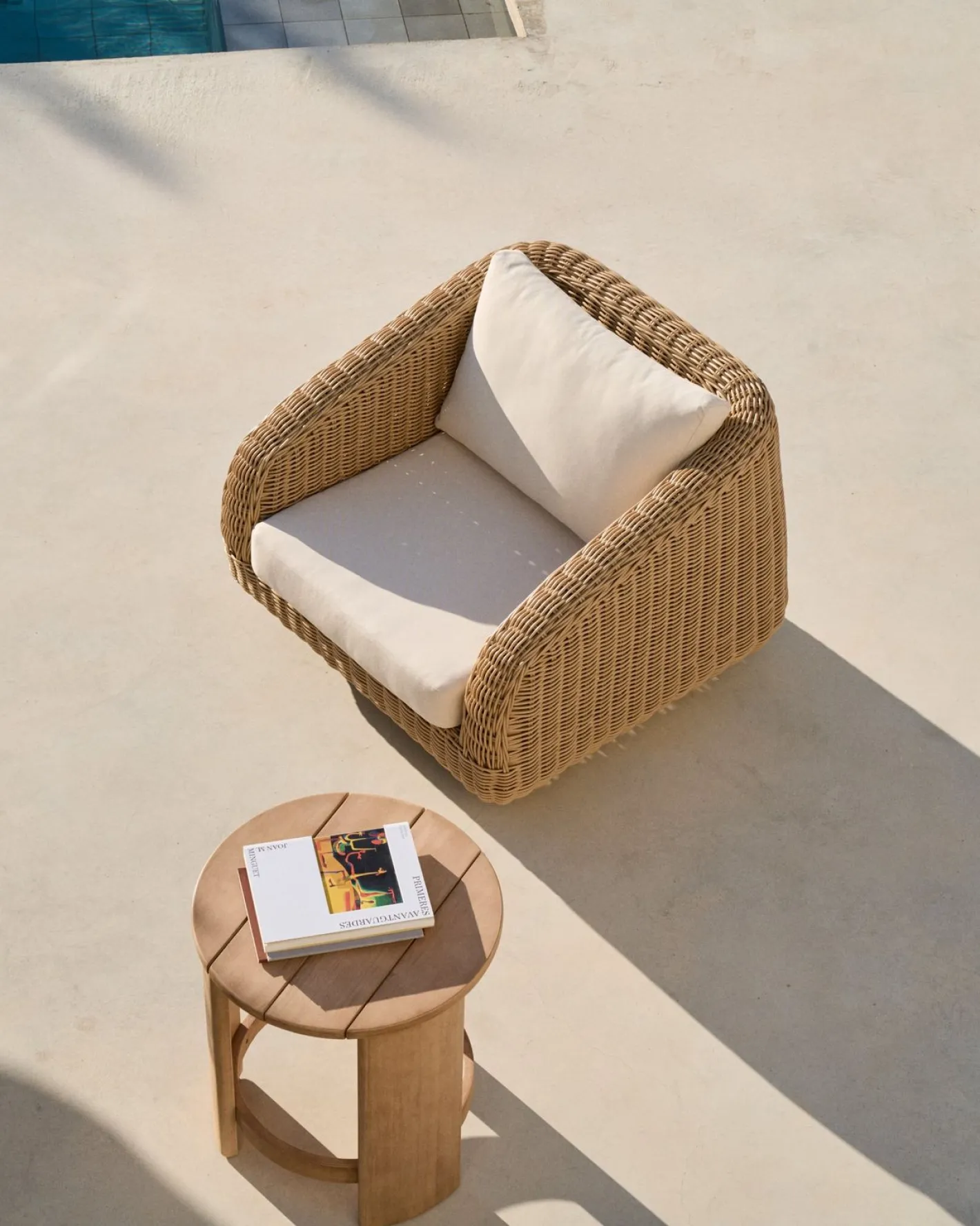Best Kave Home Meria Tuinstoel Naturel